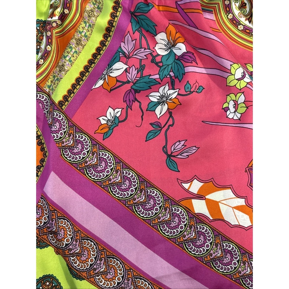 Shein Shorts Polyester Boho‎ Chic Pucci-like Print Women's Large - Picture 10 of 14